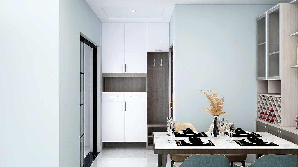 180****9157-高先生石膏板背景-装修设计方案