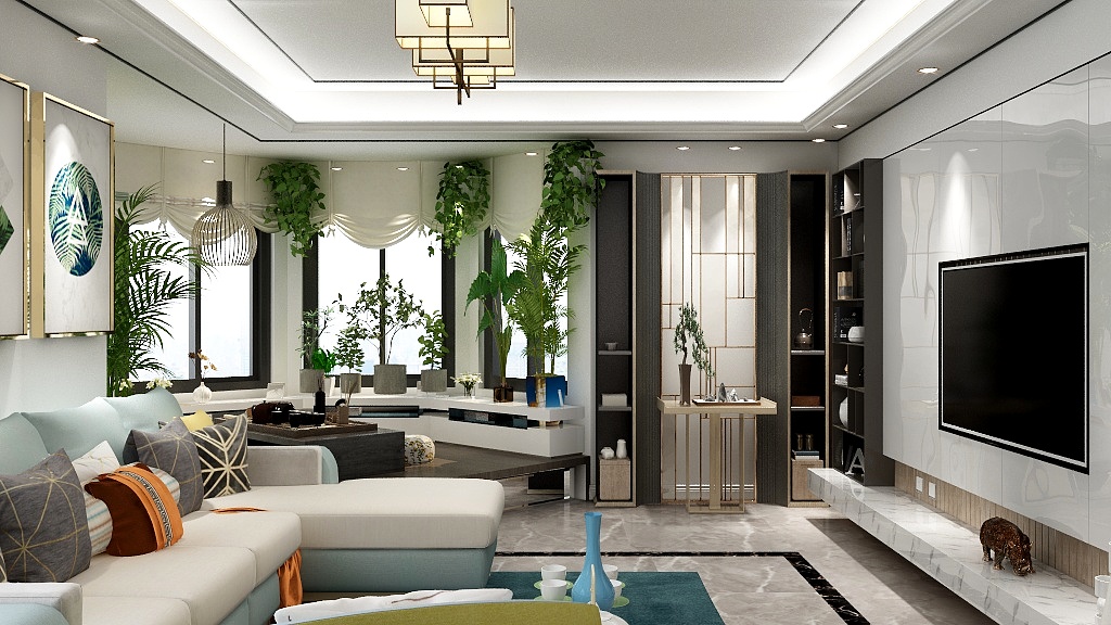 袁梁18934554449-奥林清华105幢2301-装修设计方案