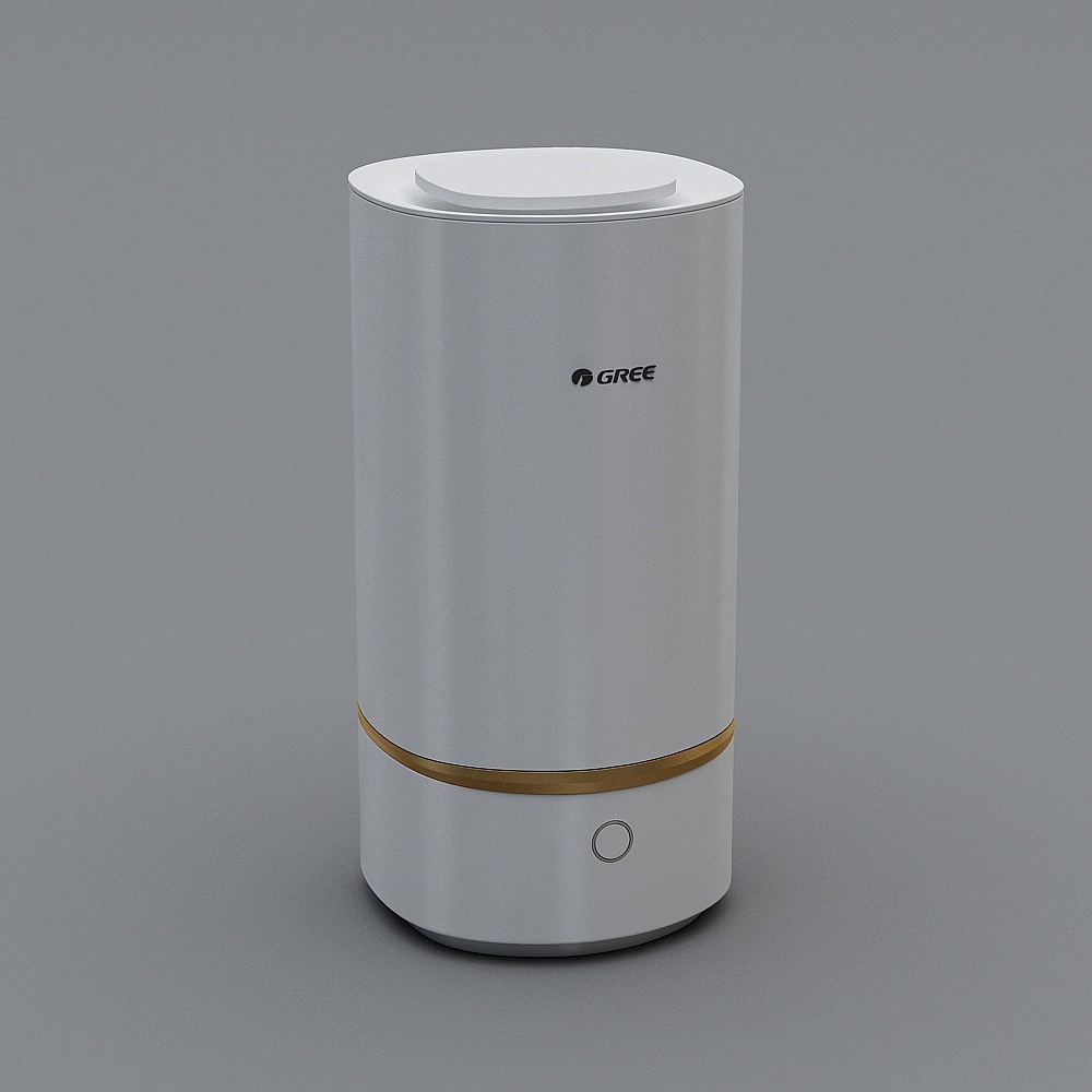 格力-加湿器-3L SC-3012 白色3D模型