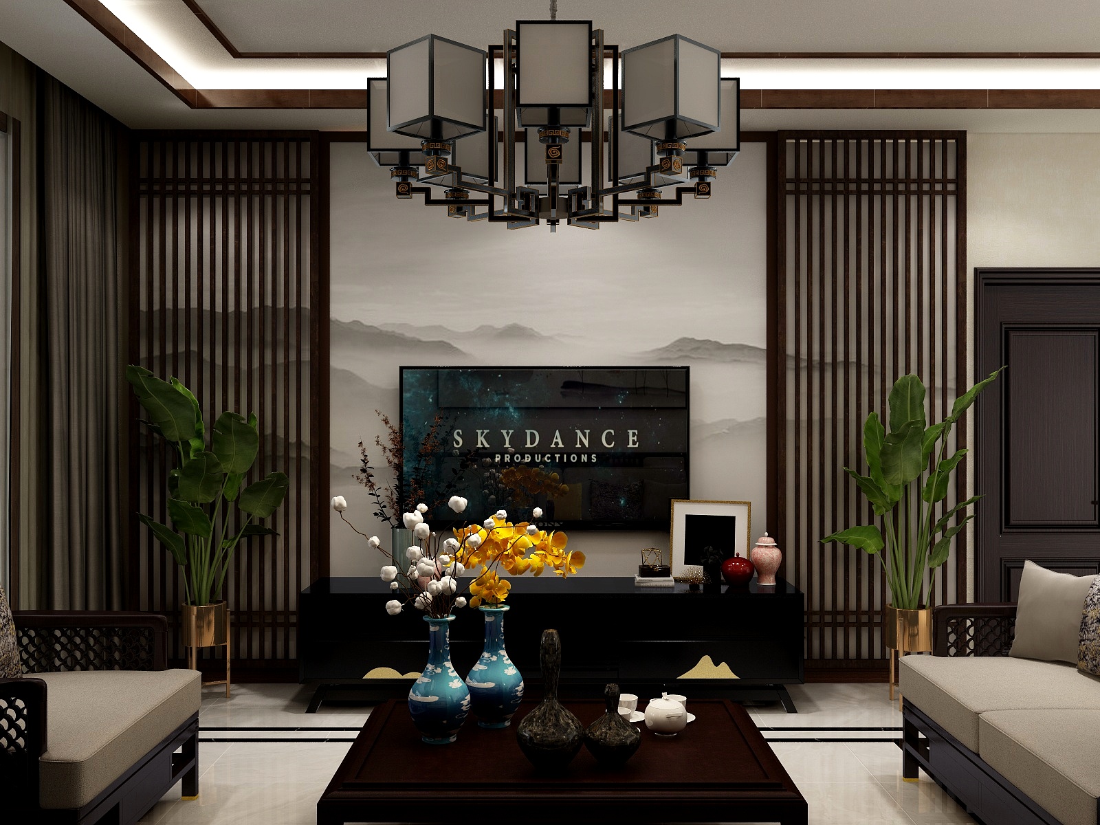 室内设计师高京-东港家园126平米石先生吉宅-装修设计方案