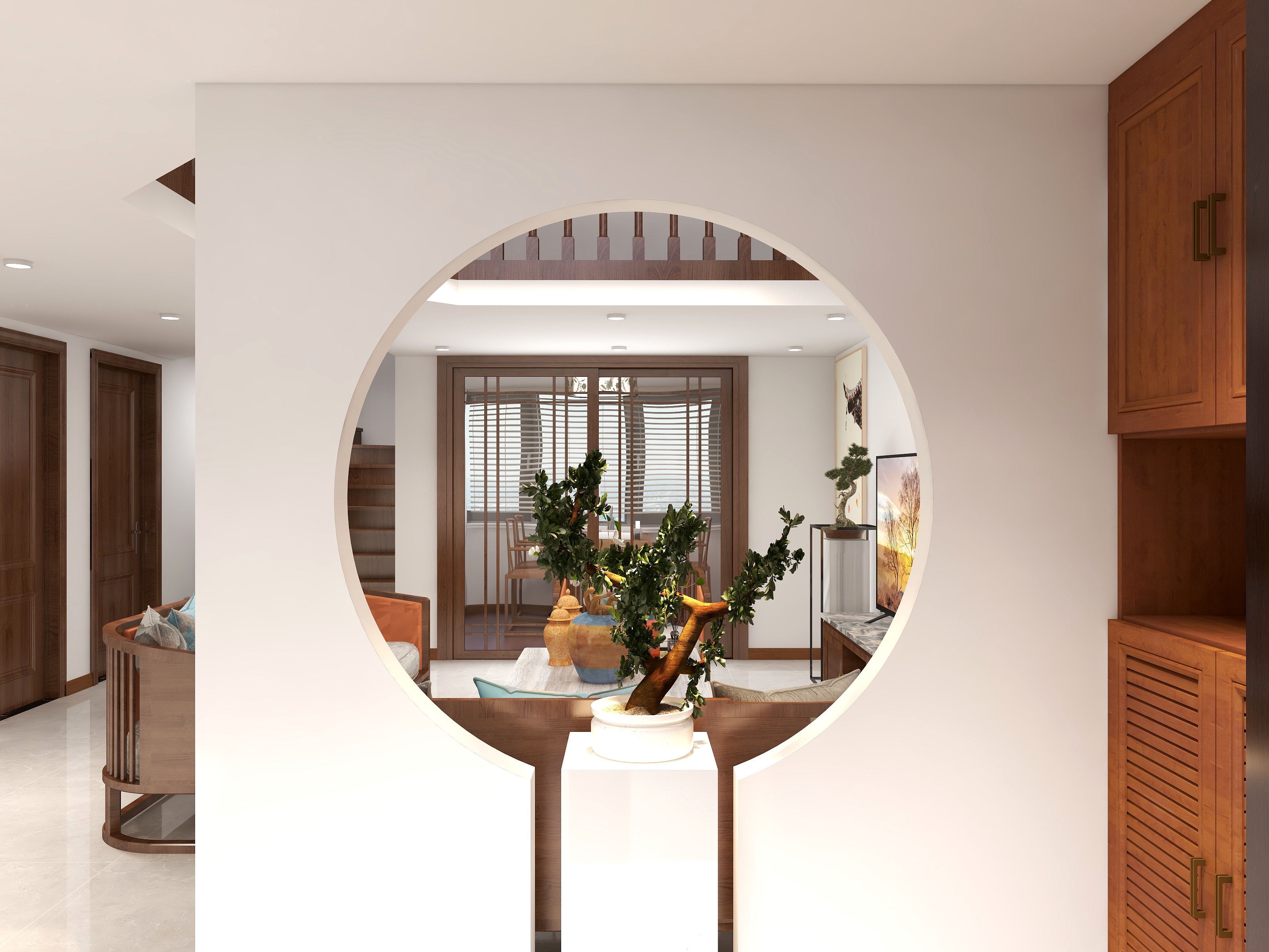 尚宸全案设计徐文达-LOFT新中式-装修设计方案