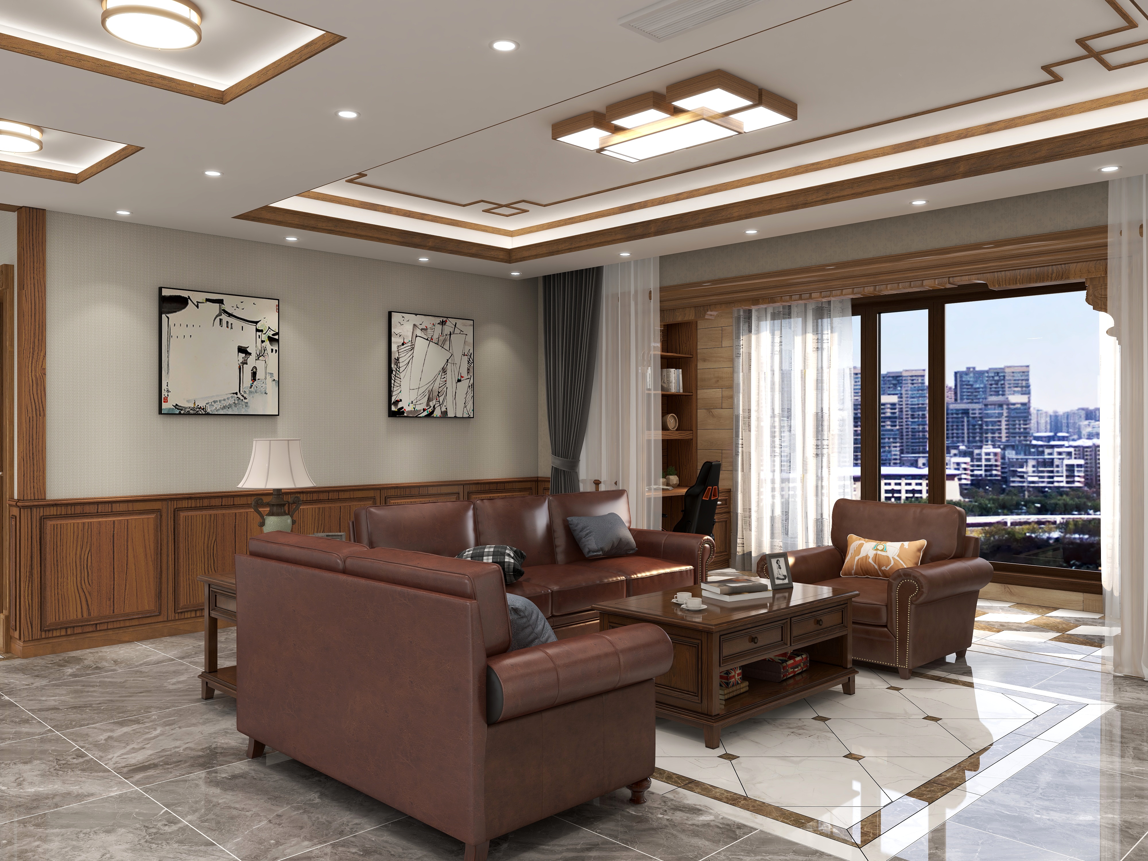 马兆兴-4室2厅3卫1厨-装修设计方案