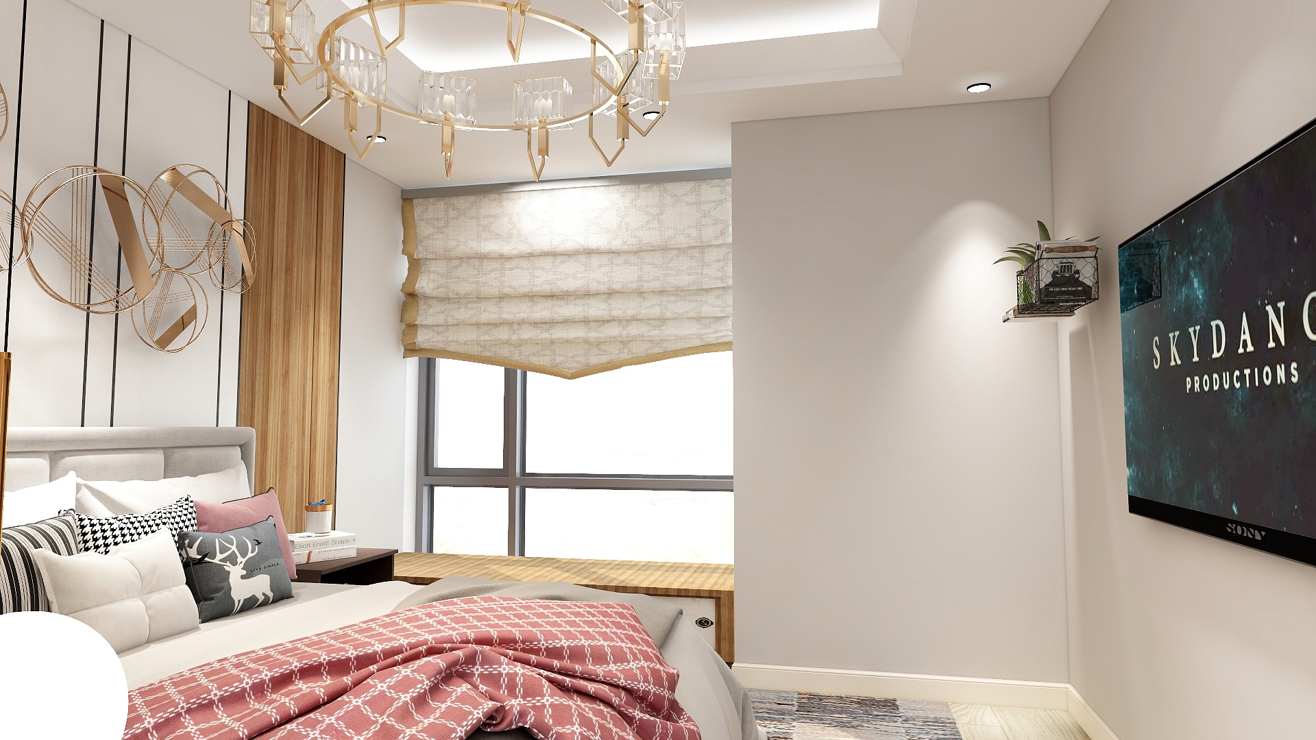 三亚比目鱼-新好景花园严家敏雅舍效果图-装修设计方案