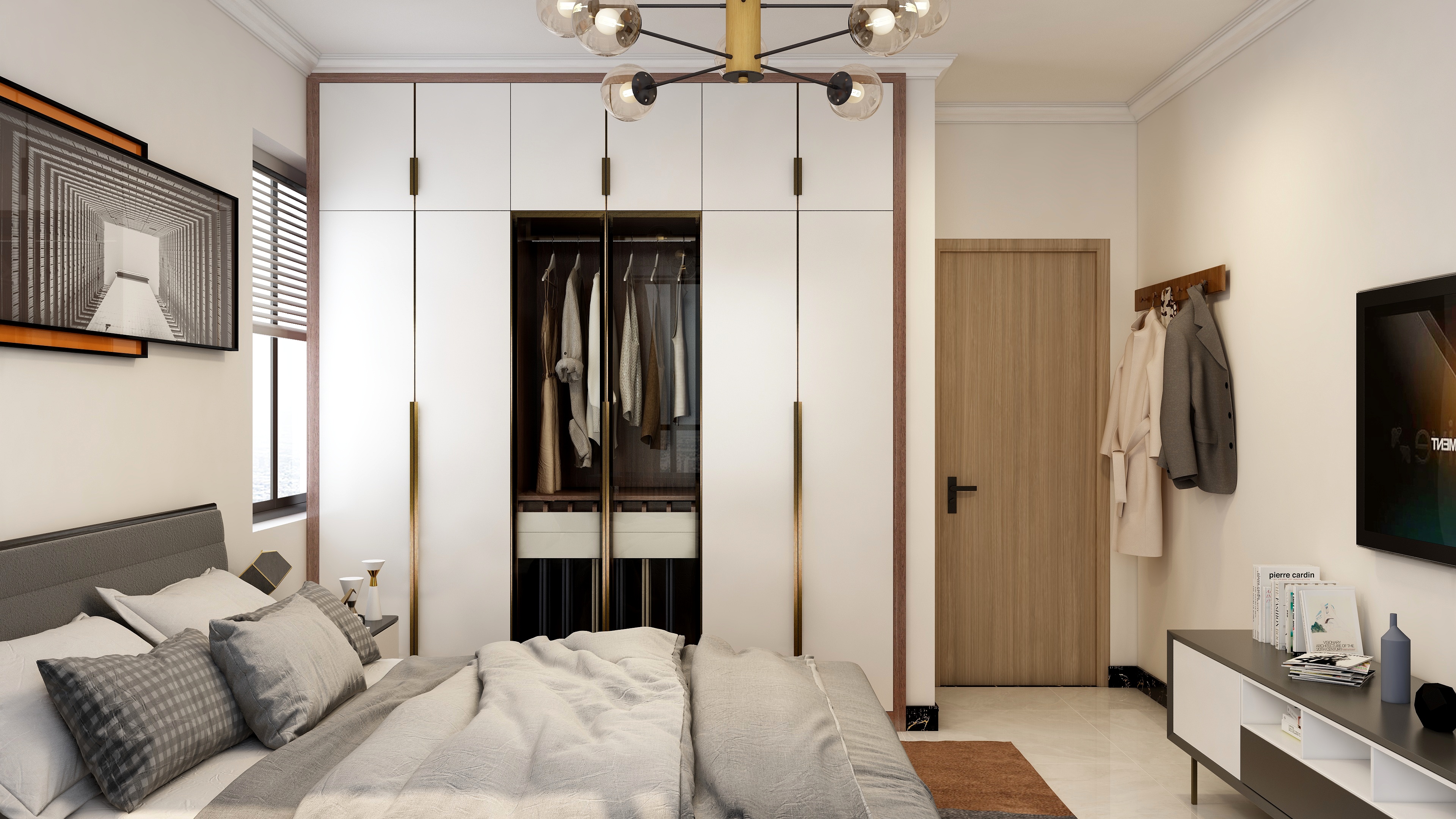 孫楠空间设计-高新-锦华苑-装修设计方案