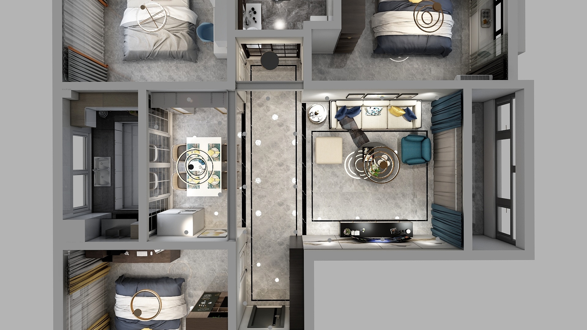 131****1585xlXu-九岸花城-装修设计方案