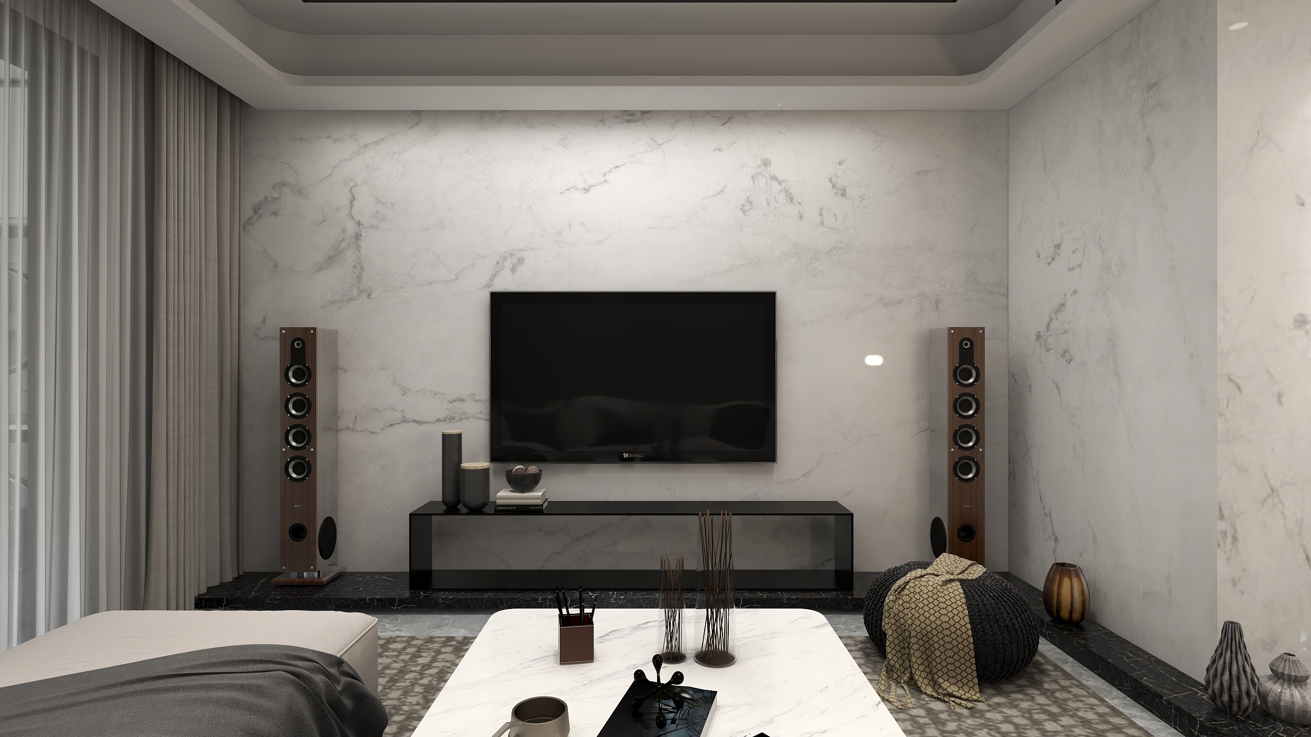 李泽众-140方-现代简约-2室-副本-装修设计方案