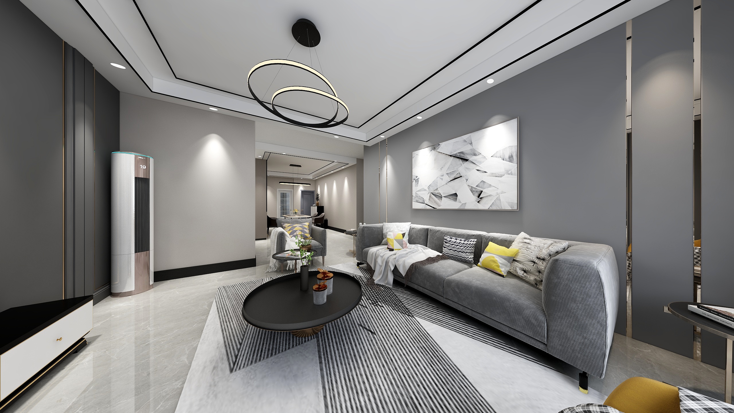 艺海无涯-二室二厅-装修设计方案