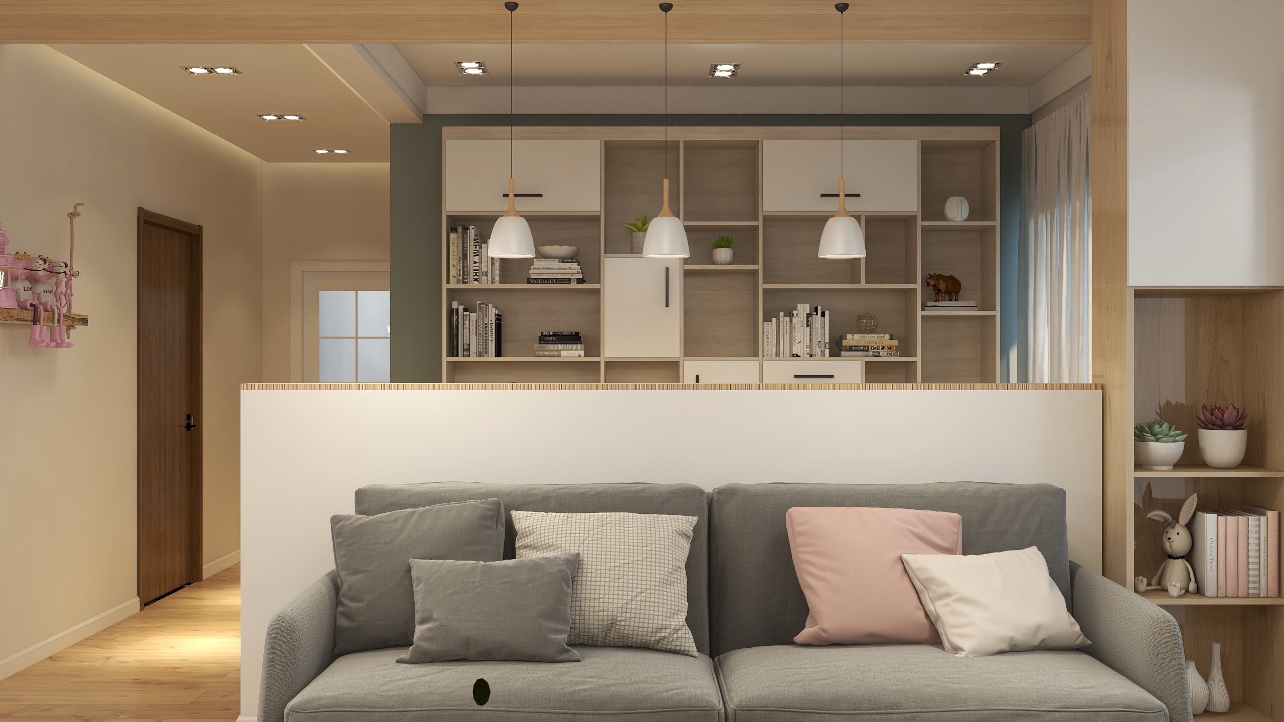 设计计10.801438601-德信海德公园83.00㎡A2’3室2厅1卫1厨-装修设计方案