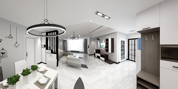 QMZS朱哥设计-中大逸峰-装修设计方案