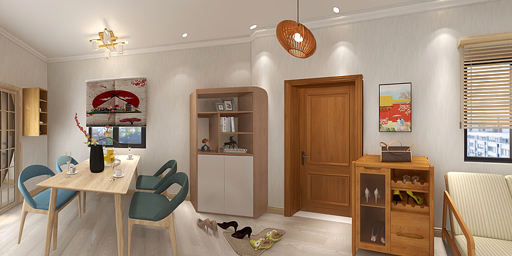 一大碗-日式单人住房-装修设计方案