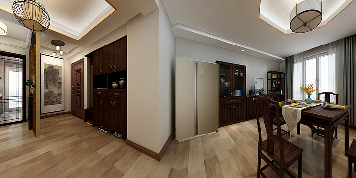 Choxy-张哥津南汇秀庭院5-101-装修设计方案