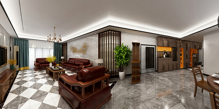 A家设计中心徐老师-筠州华府张先生-装修设计方案