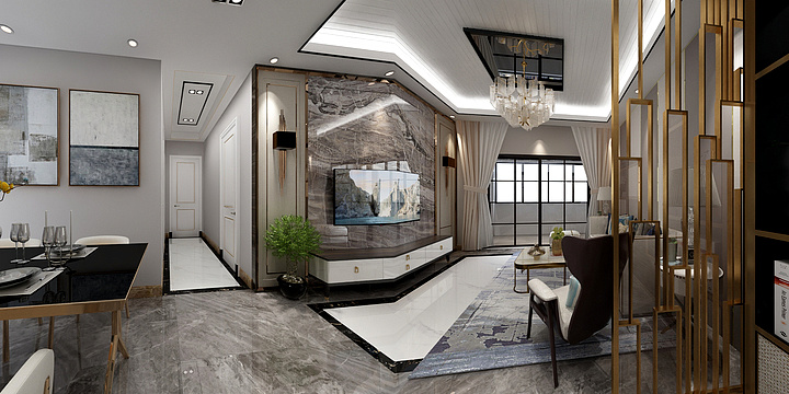 176****2442FpiE-现代轻奢-装修设计方案