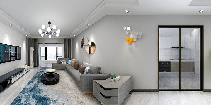 passerbyjqtY-孔雀城D改户型-装修设计方案