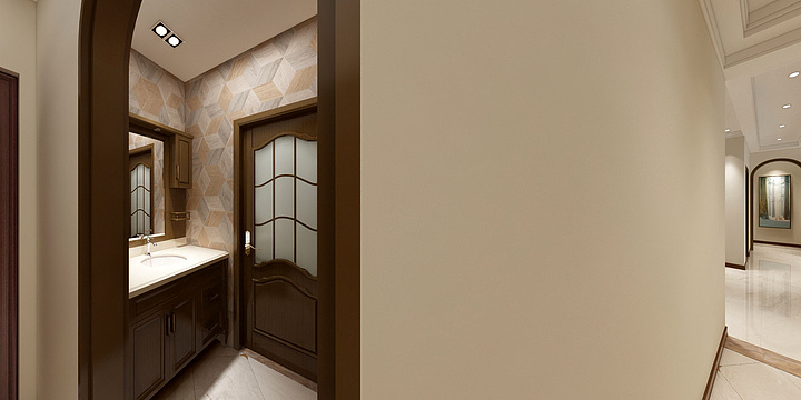 西安高新店8号-jinlvcheng-美式风格单工-(yb设计)-装修设计方案