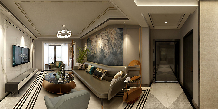 室内设计赵亮-未命名效果图-装修设计方案