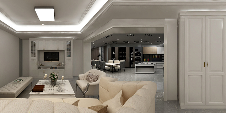 帝卡迪罗全屋定制-意式家居展厅-装修设计方案