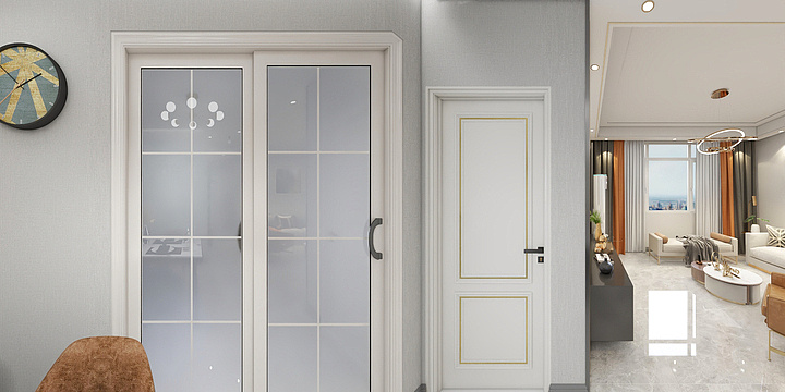 万_都-丹桂苑三室两厅一卫-装修设计方案