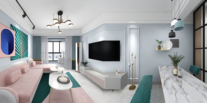 dd花花-王女士雅居-设计师：刘朋（18876749192）-装修设计方案