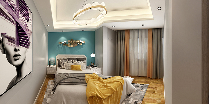 韩丽高端定制hl-郎宁郡  酷家乐-装修设计方案