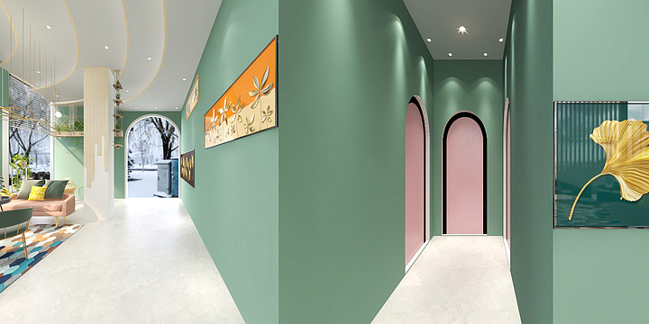 千饰空间-大厅-装修设计方案