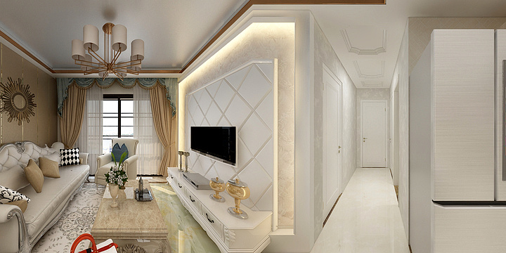 无先生tt-广悦一品3#01、09户型96.83㎡（简欧风格）-装修设计方案