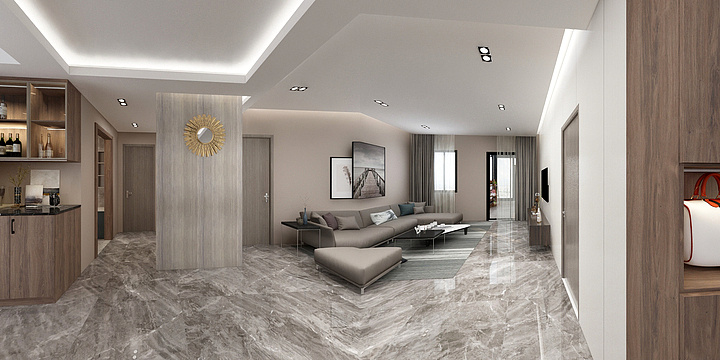 李一峰6285-金色阳光二期-装修设计方案