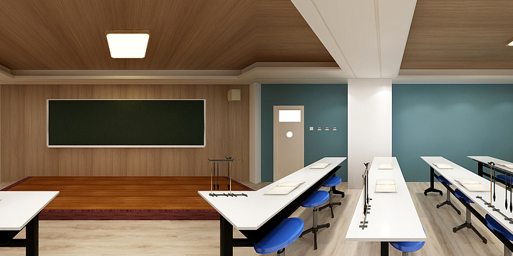 橘橘设计-书法室-装修设计方案