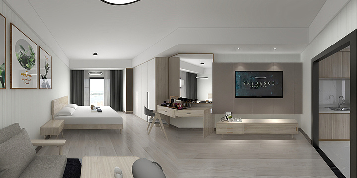 高品质J人-B户型轻奢-装修设计方案