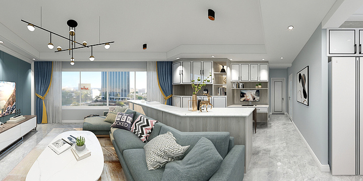 设计阿文-万泰8#1701-装修设计方案