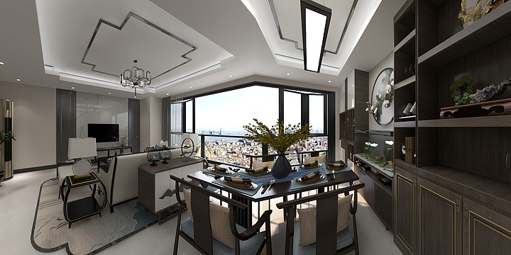 湛东东东东东-白鹭湾-新中式-装修设计方案