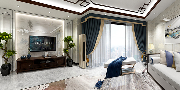 MY6-企石霞郎杨生雅居新中式-装修设计方案