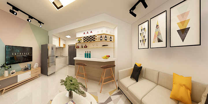 M段-五岭国际13-2301-装修设计方案