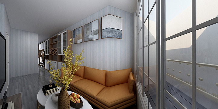 利源厨櫃門业-澳门海上居5--29D-装修设计方案