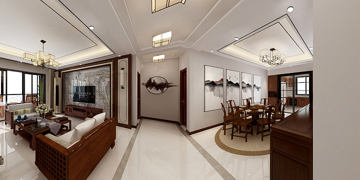 爵森-河东岸11号楼1002-装修设计方案