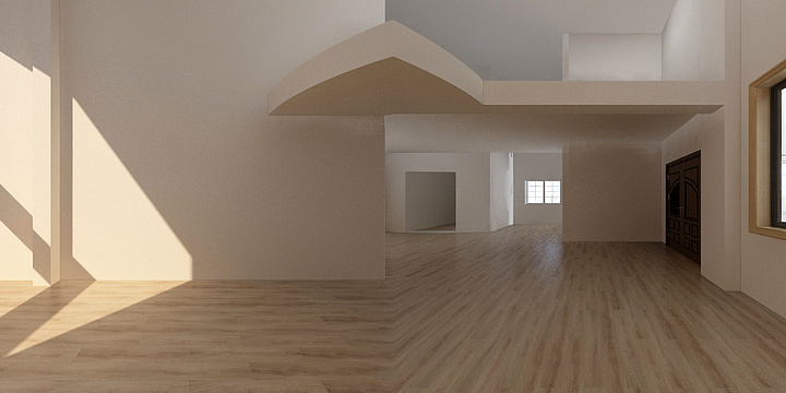 熊凌志-杨家岭别墅1层-装修设计方案