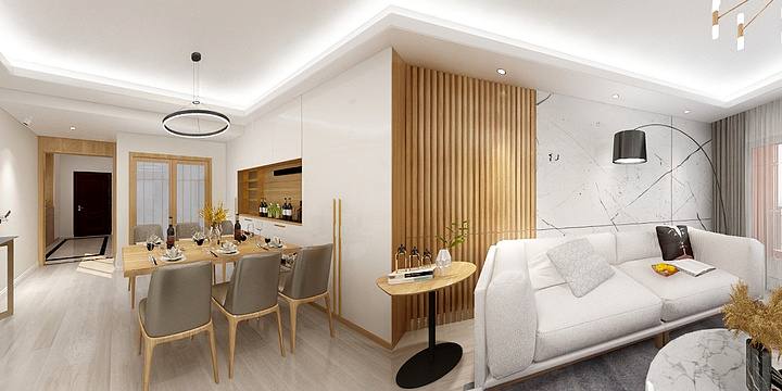 rose天堂设计沙龙-海安苑110吴先生雅居平面图-装修设计方案