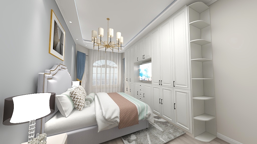 135****7032DlwV-仁首袁总主卧-装修设计方案