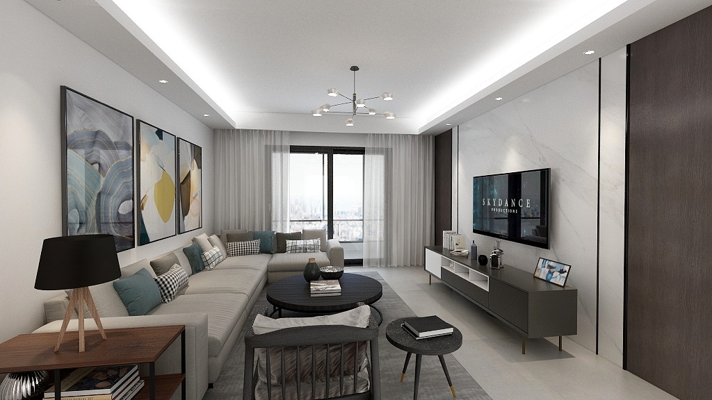 繁星儿01-宝龙世家127平-装修设计方案