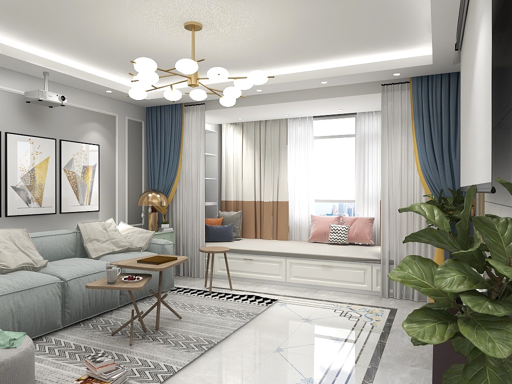 柠檬RqEZ-瀚博一品11号楼1单元3楼(1)-副本-装修设计方案