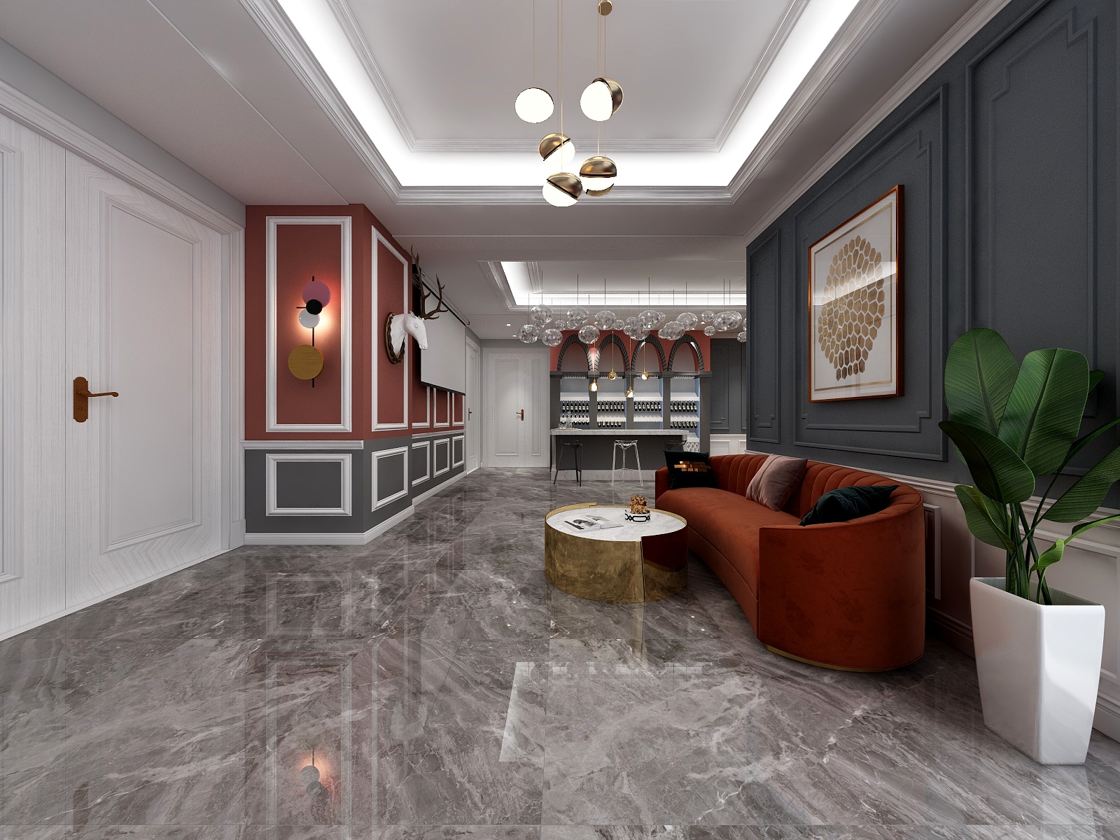 设计家居apEk-天府银行-装修设计方案