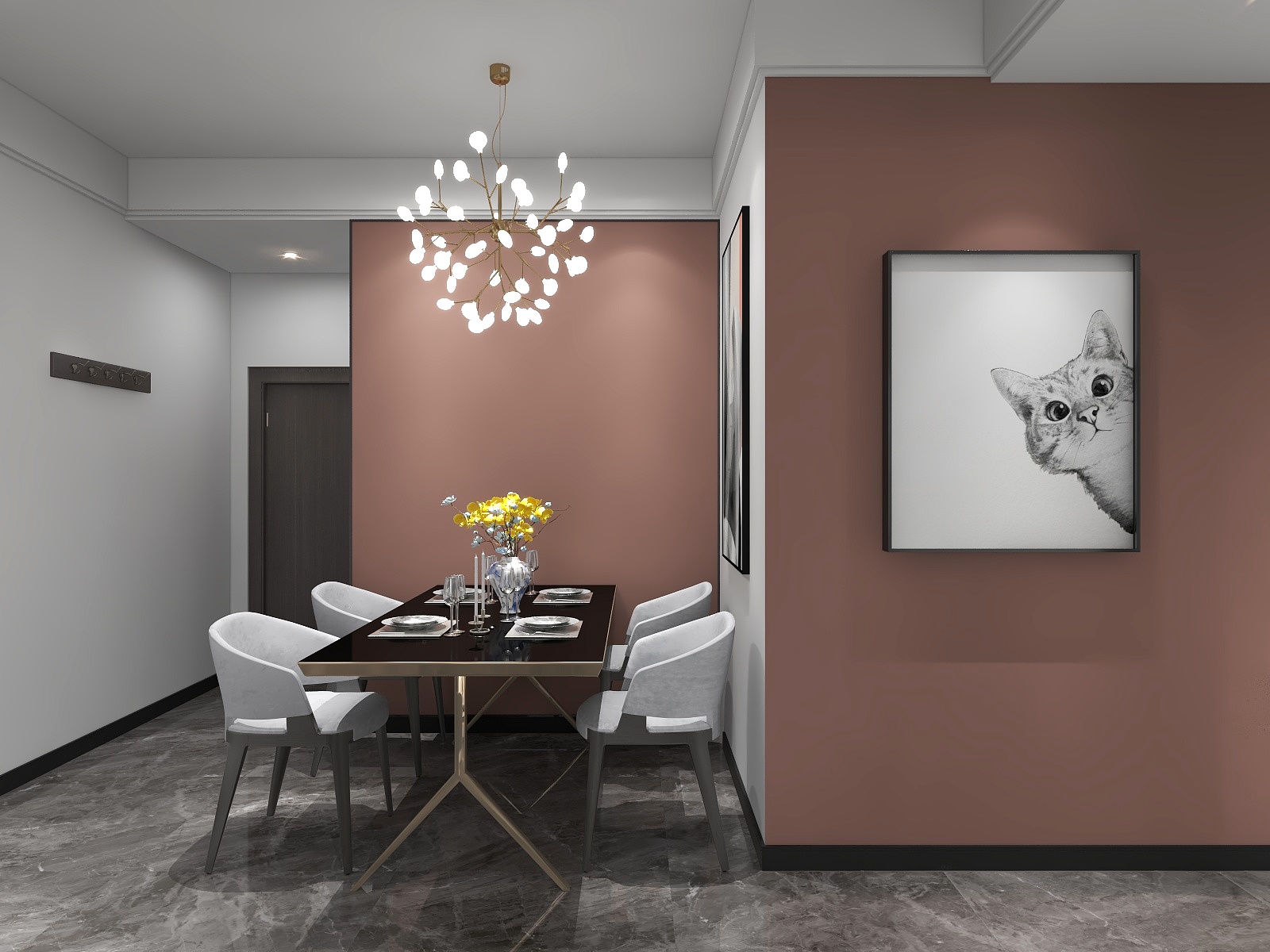 闲人eUlI-瑞丽公寓大户型-简约-装修设计方案