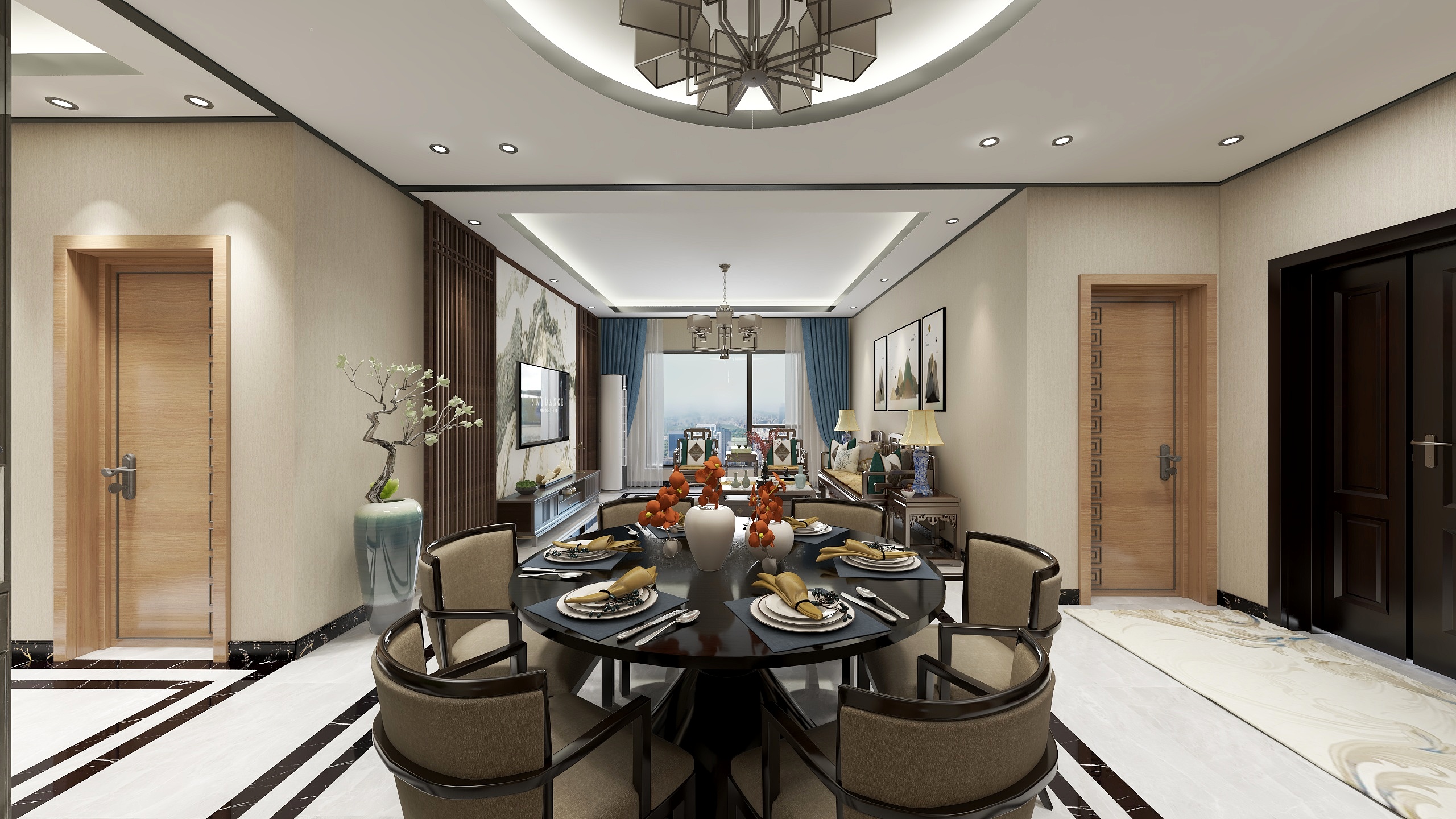 蓝麒麟装饰18109942522-嘉禾欣居杨先生-装修设计方案