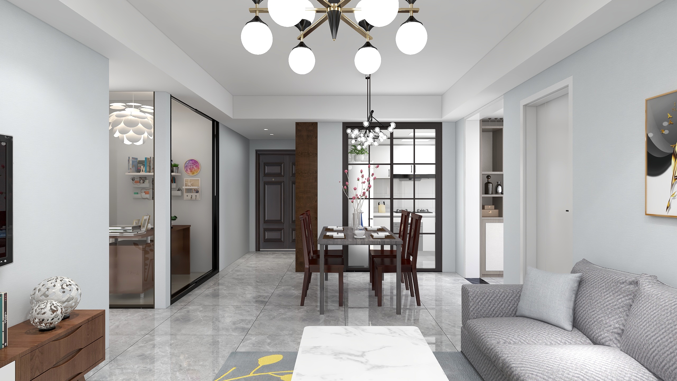 设计之路啊哈哈-金美林-装修设计方案