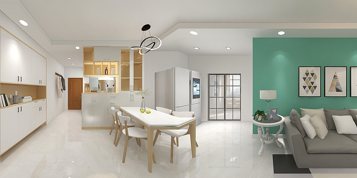 海岛设计-嵛景华城-装修设计方案