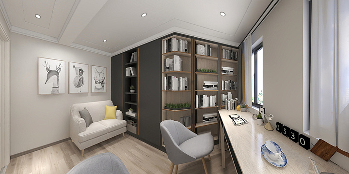 姚强-景茂名都东郡8-2-1104-装修设计方案