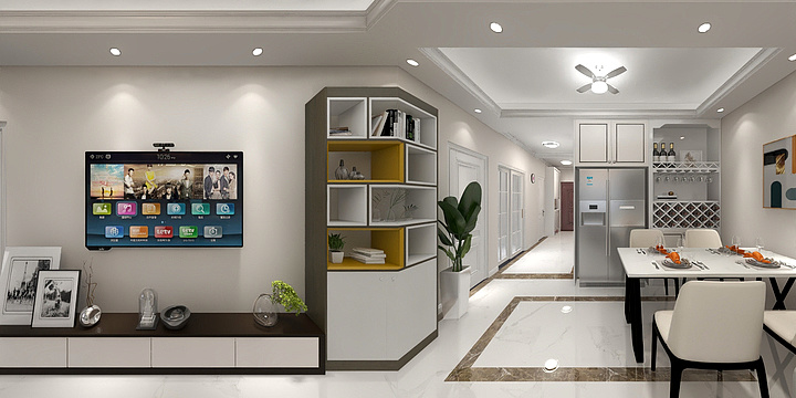 長風設記-凤凰怡境106.84-装修设计方案