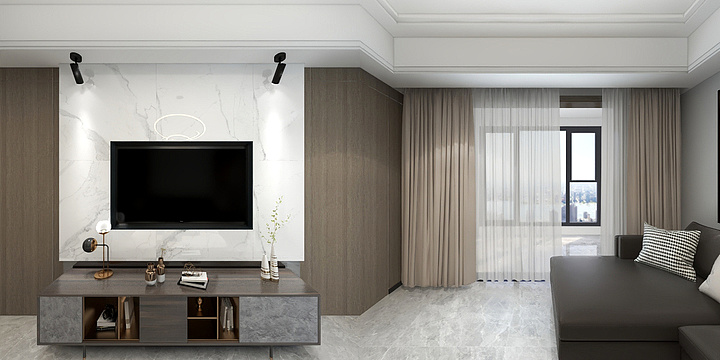 小熊某人-格兰小城26栋1单元1502-装修设计方案