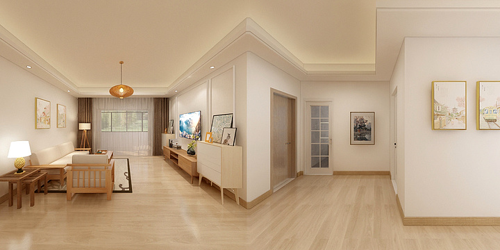 设计小冯_-日式-润卓天伦湾-装修设计方案