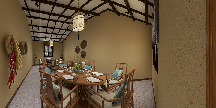 怣-松阳老街一楼-装修设计方案